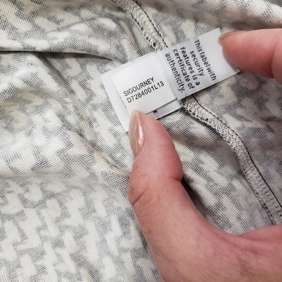 Diane Von Furstenburg Silk Sigourney Dress Sz 4 - Picture 7 of 10